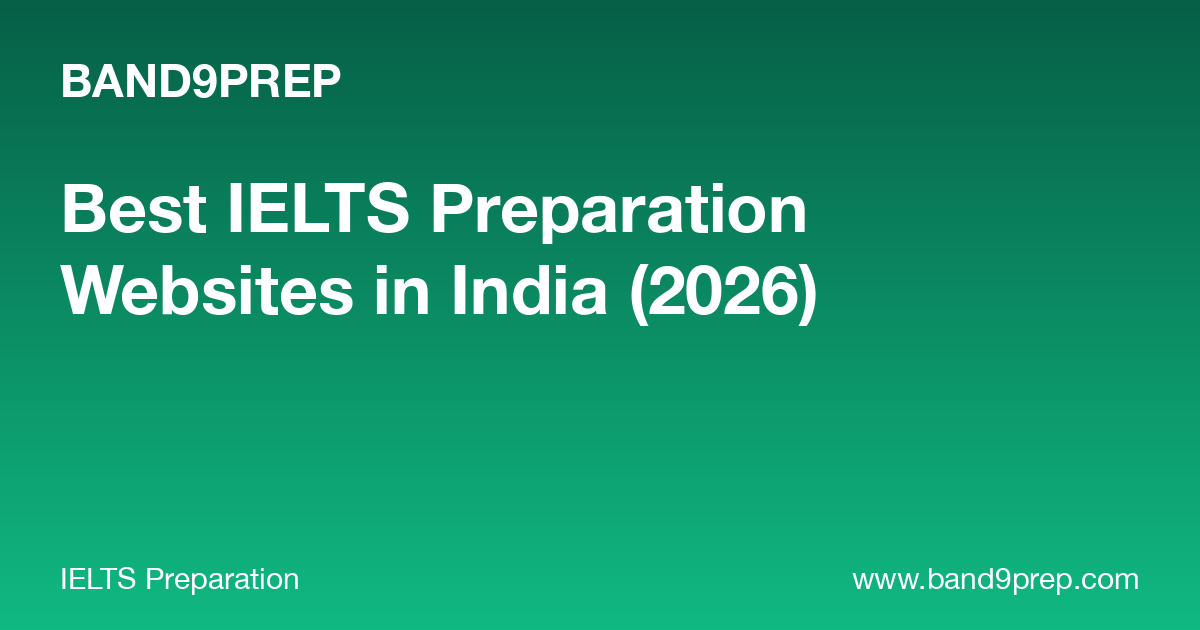 Best IELTS Preparation Websites in India (2026)
