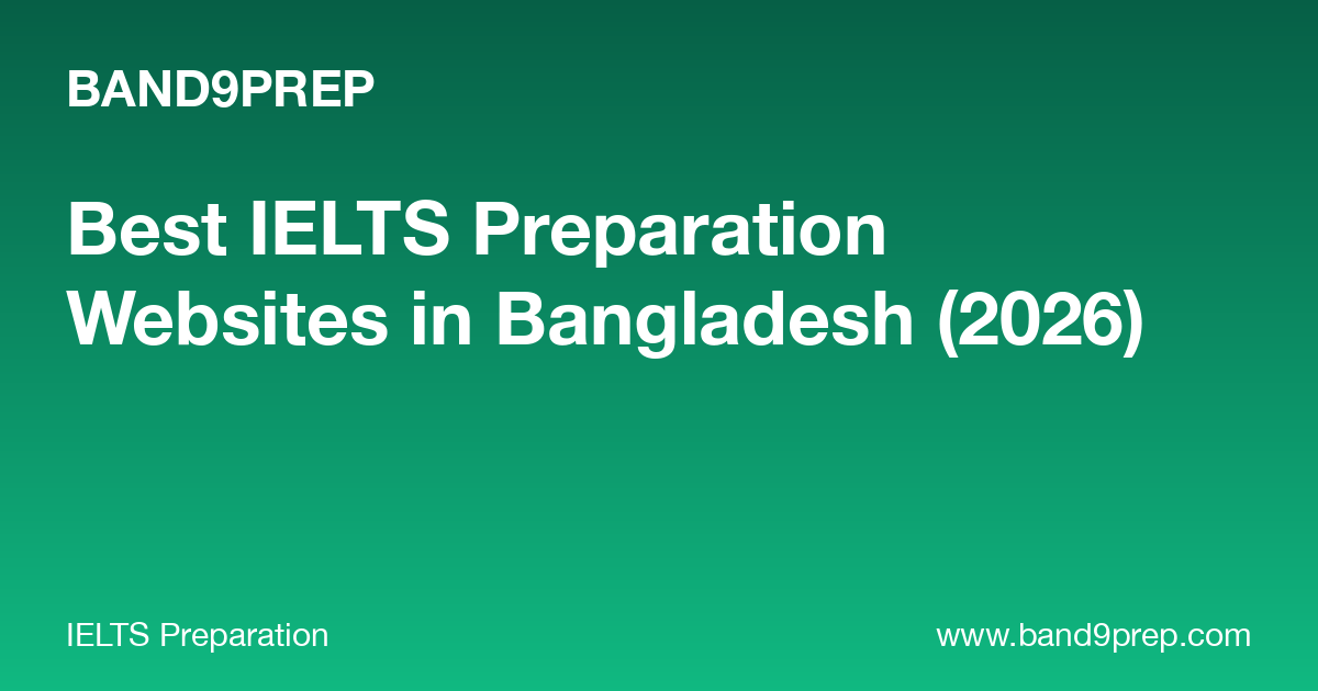Best IELTS Preparation Websites in Bangladesh (2026)